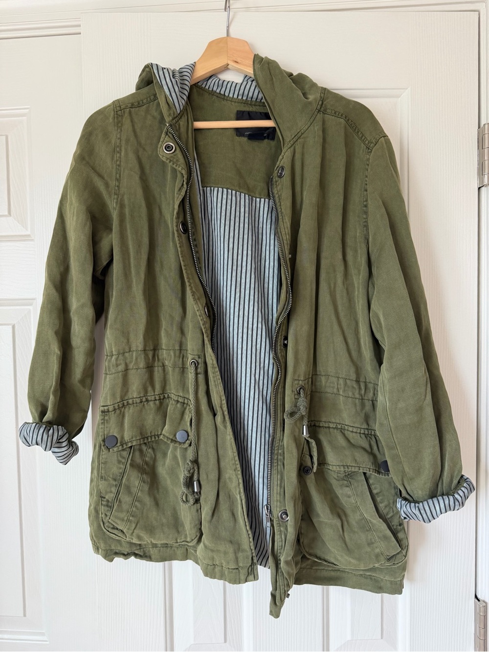 Olive Green Utility Jacket